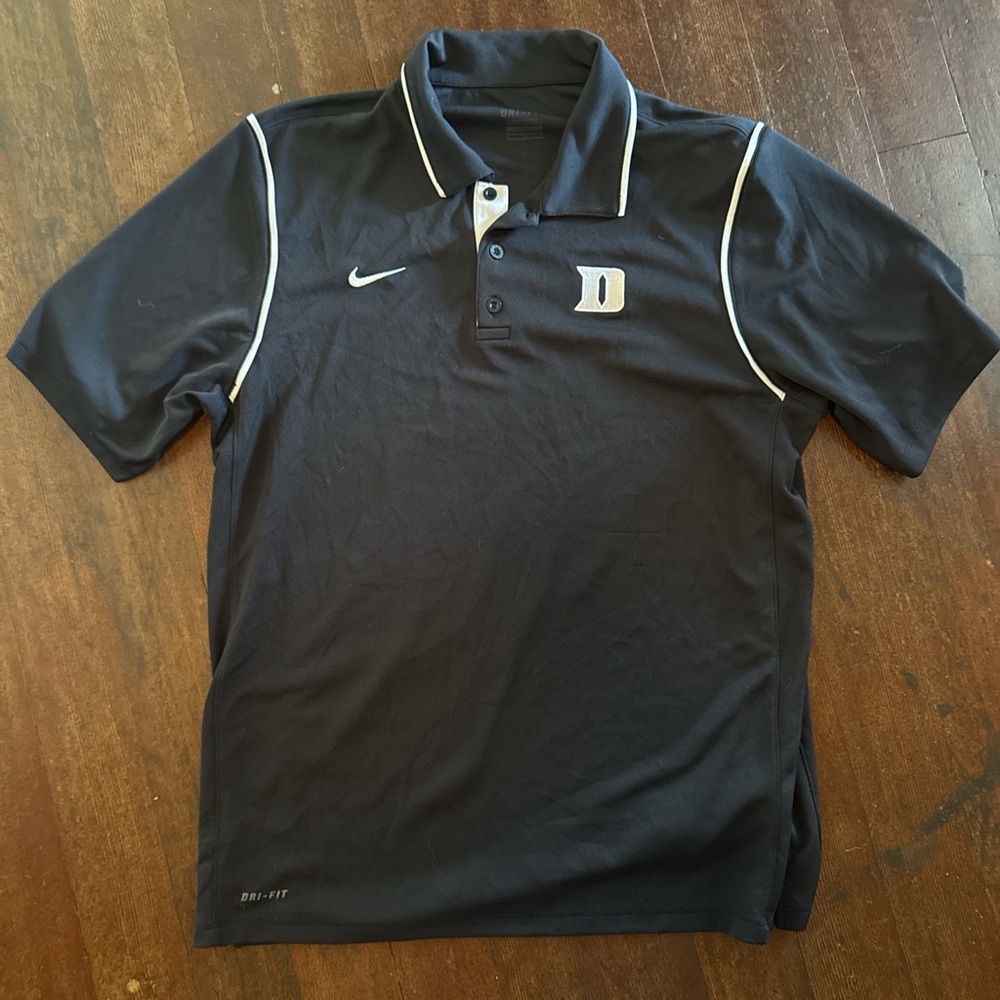 Nike Men's Duke Black Polo Shirt
